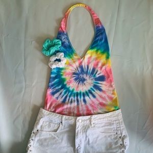 Tie dye bodysuit from American Apparel